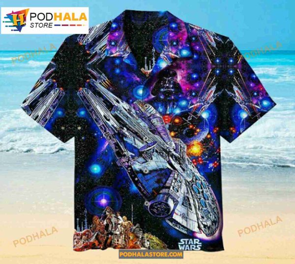 Star Wars Father Beach Summer Beach Party Family Trip Hawaiian Shirt