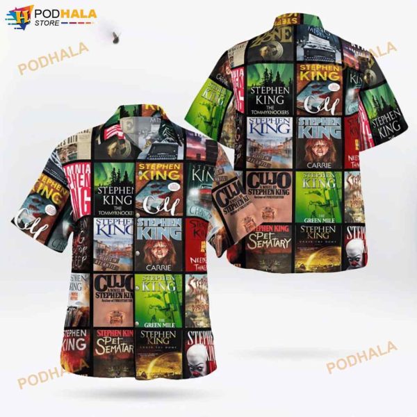 Stephen King Hawaiian Movie Shirt