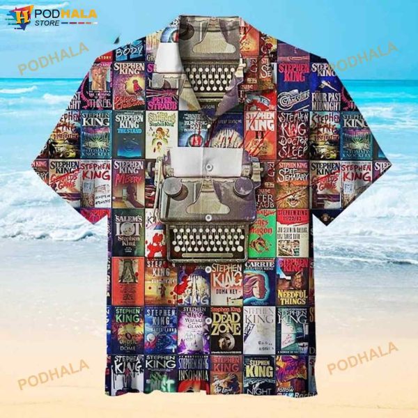 Stephen King Legacy 3D Funny Hawaiian Shirt