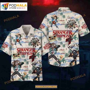 Stranger Things Eddie’s Hellfire Club Hawaiian Shirt