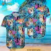 Summer Aloha Palm Leaves Pattern With Corgi Funny Hawaiian Shirt