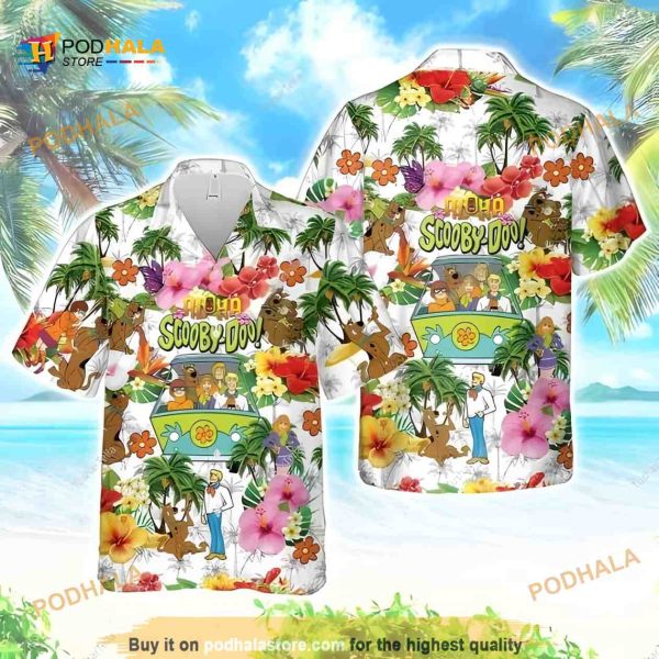 Summer Aloha Scooby Doo Funny Hawaiian Shirt