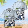 Summer Waves Busch Light Funny Hawaiian Shirt Beach Vacation Gift