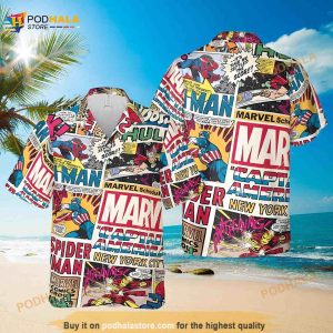 Superhero Hawaii Shirt