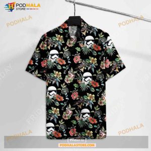 Sw Stormtrp Helmets And Droid 2023 Funny Hawaiian Shirt