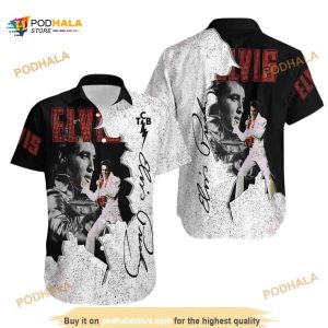 The King Of Rock And Roll Elvis Presley Hawaiian Shirt