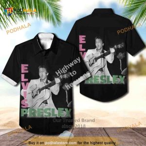 The King Of Rock And Roll Elvis Presley Hawaiian Shirt Gift For Elvis Fans