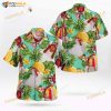 The Muppet Camilla The Chicken Pineapple Tropical 3D Funny Hawaiian Shirt