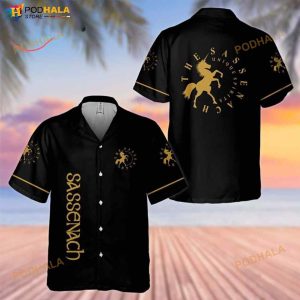 The Sassenach Unique Spirits 3D Funny Hawaiian Shirt