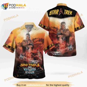 The Wrath Of Khan Star Trek 3D Funny Hawaiian Shirt