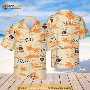 Tito’s Vodka Funny Hawaiian Shirt Beach Gift For Friend