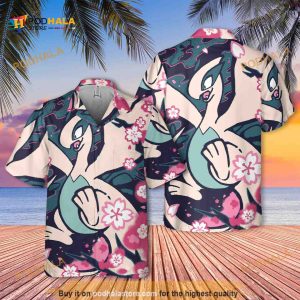 Tropical Aloha Anime Venusaur Pokemon Hawaiian Shirt