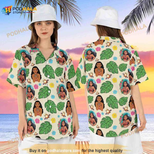 Tropical Moana Funny Hawaiian Shirt