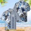 Tropical Plant Leaf Busch Light Funny Hawaiian Shirt Beach Lovers Gift