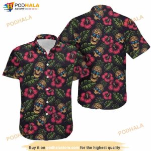 Tropical Skull Hawaiian Shirt