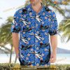 US Navy Boeing F-a-18f Super Hornet Independence Day Red White And Blue Button Up Hawaiian Shirt