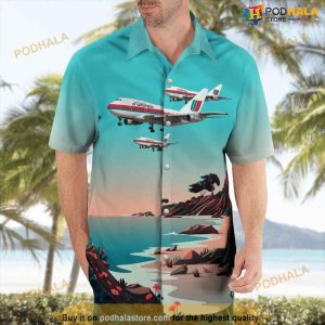 United Airlines Boeing 747sp-21 Hawaiian Shirt For Men And Women