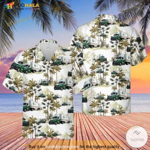 Us Truck Transportation Hawaiian Shirt