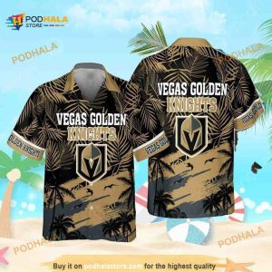 Vegas Golden Knights NHL Hawaiian Shirt Hockey Gift For Dad