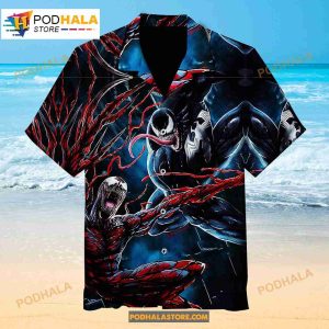 Venom Let There Be Carnage Summer For Hawaii Vintage Hawaiian Shirt