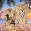 Viking Warrior Print Hawaiian Shirt