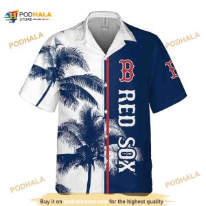 Vintage Boston Red Sox Funny Hawaiian Shirt Gift For Beach Lovers