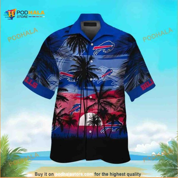 Vintage Buffalo Bills Funny Hawaiian Shirt Beach Gift For Friend