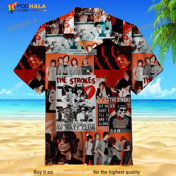 Welcome To The Era Of The Strokes Hawaiian Aloha Shirt