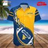 West Virginia Mountaineers NCAA Flame Ball Funny Hawaiian Shirt