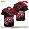 Western Kentucky Hilltoppers NCAA Grunge Polynesian Tattoo Funny Hawaiian Shirt