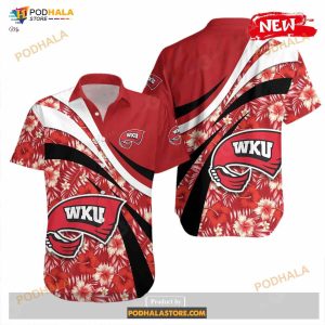 Western Kentucky Hilltoppers NCAA Hibiscus Sport Style Funny Hawaiian Shirt