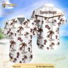 White Aloha Captain Morgan Funny Hawaiian Shirt Beach Gift For Friend