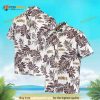 White Aloha San Diego Padres Funny Hawaiian Shirt Tropical Flower Pattern