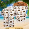 White Aloha Tito’s Vodka Funny Hawaiian Shirt Island Pattern Trendy Summer Gift