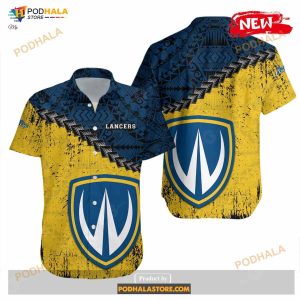 Windsor Lancers NCAA Grunge Polynesian Tattoo Funny Hawaiian Shirt