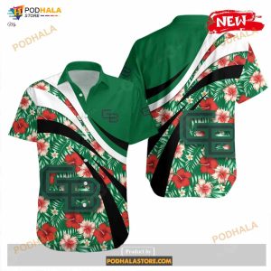 Wisconsin Green Bay Phoenix NCAA Hibiscus Sport Style Funny Hawaiian Shirt