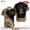 Wofford Terriers NCAA Flame Ball Design Funny Hawaiian Shirt