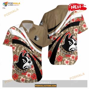 Wofford Terriers NCAA Hibiscus Sport Style Funny Hawaiian Shirt