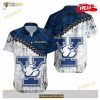 Yale Bulldogs NCAA Grunge Polynesian Tattoo Funny Hawaiian Shirt